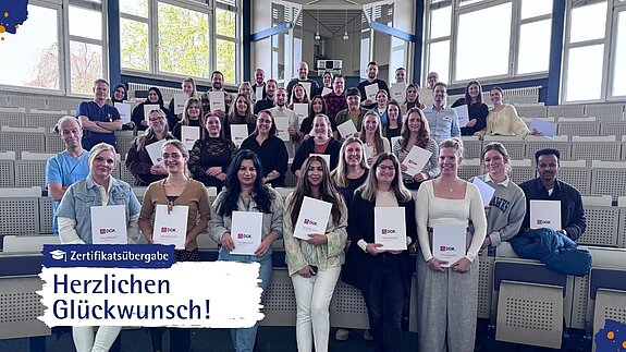 Zertifikatsübergabe