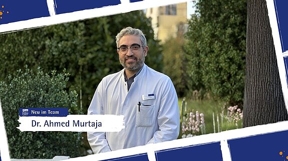 Dr. Ahmed Murtaja ist seit Januar leitender Oberarzt der Klinik für Gefäßchirurgie und Phlebologie
