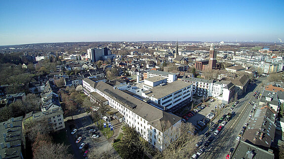Luftbild St. Marien Hospital Mülheim an der Ruhr