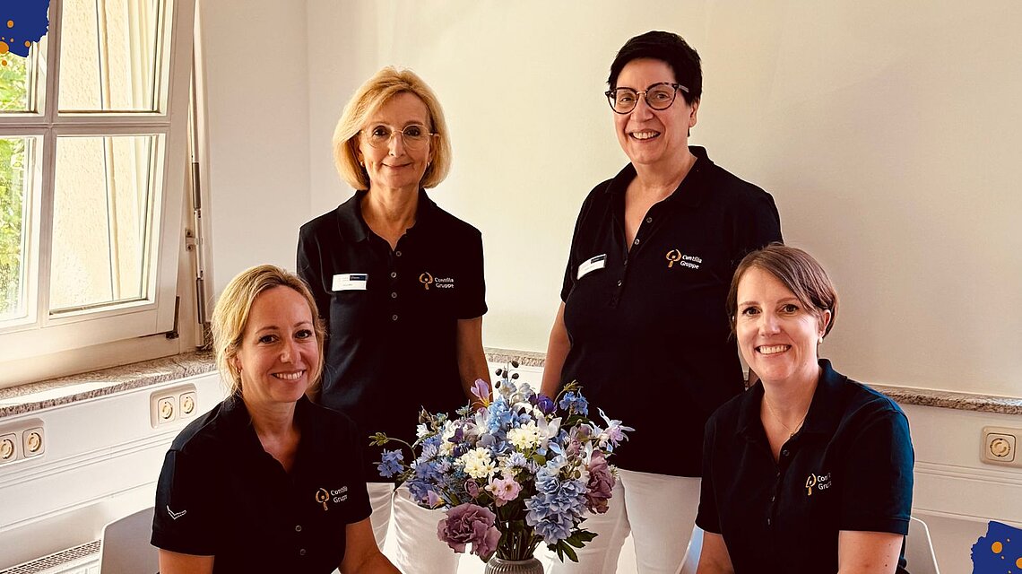 Dr. Isabell Bohnenkamp und Dr. Daniela Hennerkes mit ihrem Team im ZAGO Essen