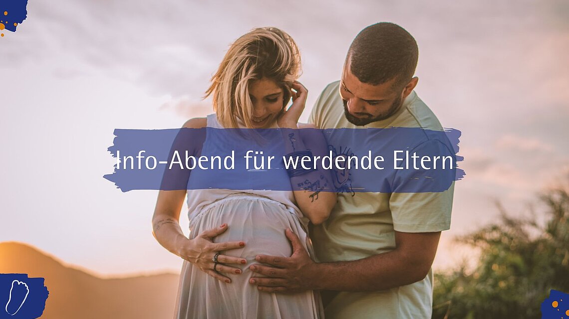 Werdende Eltern informieren sich im Elisabeth-Krankenhaus Essen über die Geburt